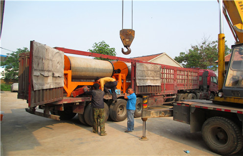 磁選機，磁選機磁選現場