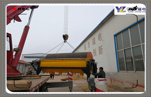 磁選機，永磁筒式磁選機，善待生命中的永磁筒磁選機_磁場強度及如何調磁__善待生命中的永磁筒磁選機參數型號及價格