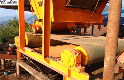 輥式磁選機，遼寧筒輥式磁選機_超強磁皮帶結構_遼寧幹式永磁強磁筒輥式磁選機生產廠家