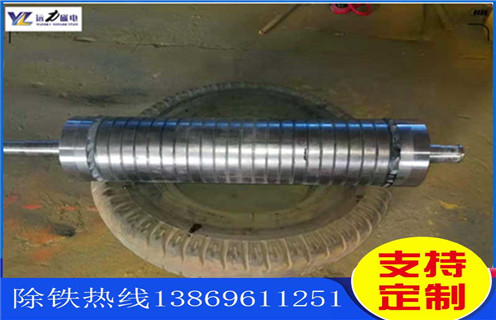永磁輥式磁選機，永磁輥式磁選機的工作原理及其特點_91香蕉视频污在线為您講述永磁輥式磁選機的工作原理及其特點磁場分布圖