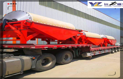 石英砂磁選機，石英沙提純強磁磁選機常伴左右_皮帶工作原理_磁鐵礦石英沙提純強磁磁選機常伴左右廠家 