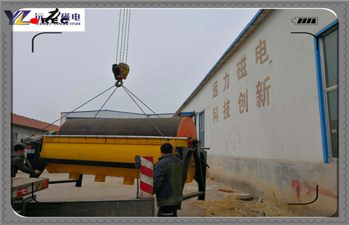 永磁筒式磁選機，四川CTB-618永磁筒式磁選機1230磁場強度_磁鐵如何分布_四川CTB-618永磁筒式磁選機1230磁場強度不吸鐵如何處理