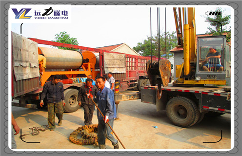 永磁大塊磁選機，東莞永磁大塊磁選機_鐵礦選礦東莞永磁大塊磁選機磁場一般為多少_磁塊如何排列