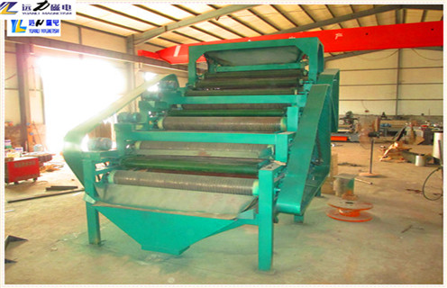 濕式磁選機，山西濕式錳礦磁選機_釩鈦鐵礦山西濕式錳礦磁選機型號參數及磁場強度