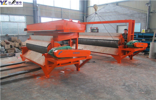 濕式磁選機，山西濕式錳礦磁選機_釩鈦鐵礦山西濕式錳礦磁選機型號參數及磁場強度