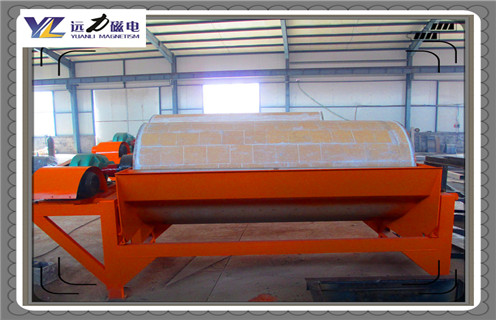 永磁磁選機，重慶永磁磁選機_單筒重慶永磁磁選機磁場一般為多少_磁塊如何排列