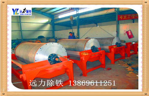 鐵粉磁選機，鐵粉磁選機具有其廣闊的市場發展空間_單筒鐵粉磁選機具有其廣闊的市場發展空間磁場一般為多少_磁塊如何排列