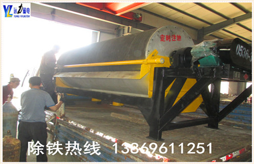 濕式磁選機，上海鈦尾礦濕式磁選機_釩鈦鐵礦上海鈦尾礦濕式磁選機型號參數及磁場強度
