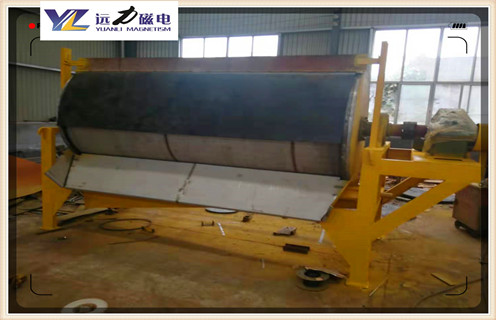 永磁筒式磁選機，百色永磁筒式磁選機_百色永磁筒式磁選機設備質量不吸鐵如何處理