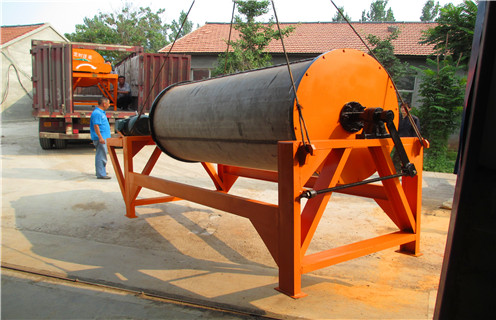 永磁筒式磁選機，駐馬店永磁筒磁選機廠家_駐馬店永磁筒磁選機廠家一般為多少_磁塊如何排列 