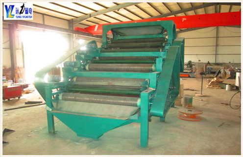 錳礦水選磁選機，河南安陽錳礦水選磁選機_推薦合適廠家皮帶及工作原理_河南安陽錳礦水選磁選機生產廠家 