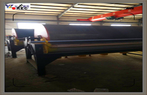 永磁筒式磁選機，黑龍江永磁筒式磁選機退磁_91香蕉视频污在线黑龍江永磁筒式磁選機退磁的結構磁場分布圖