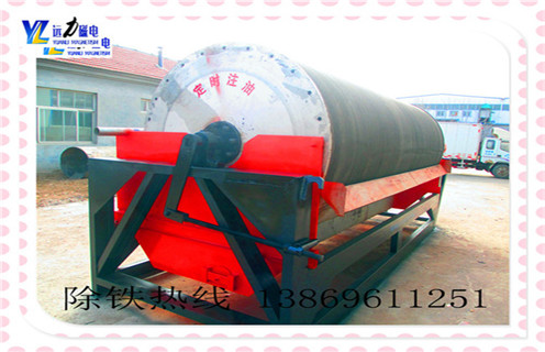 密封幹式選鐵磁選機，山西密封幹式選鐵磁選機_結構工作原理圖_山西密封幹式選鐵磁選機如何調整及工藝流程圖