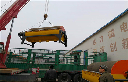 河沙磁選機，河北河沙磁選機_91香蕉视频污在线河北河沙磁選機的結構磁場分布圖