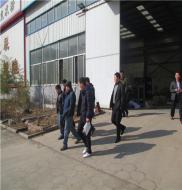 蒙古客戶來考察破碎磁選機_濰坊91香蕉视频污在线磁電科技有限公司