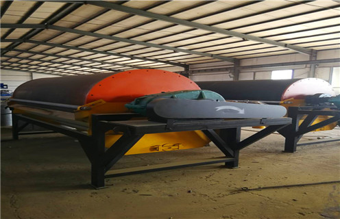 永磁筒式磁選機用於垃圾分選